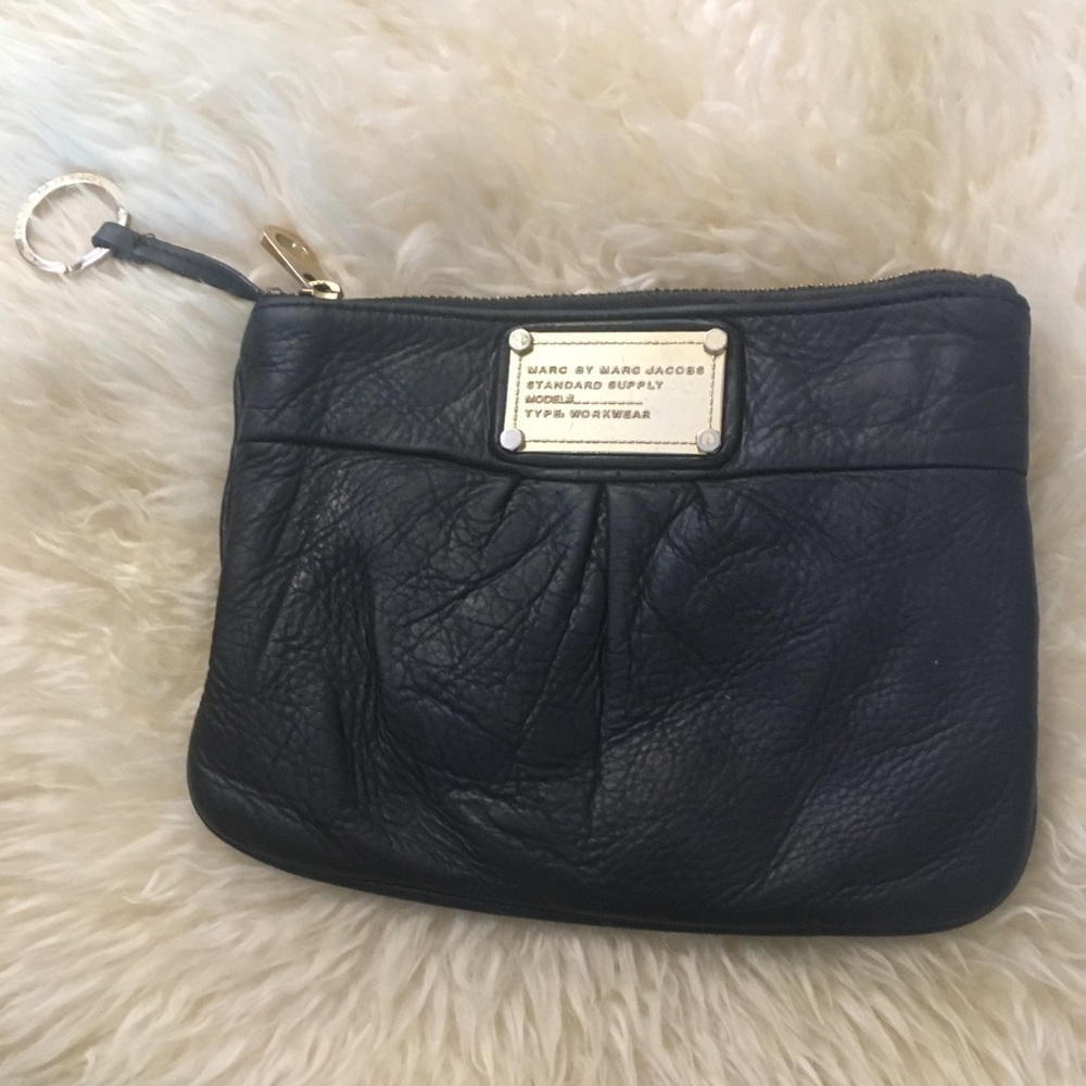 Marc by Marc Jacobs small soft leather pouch bag